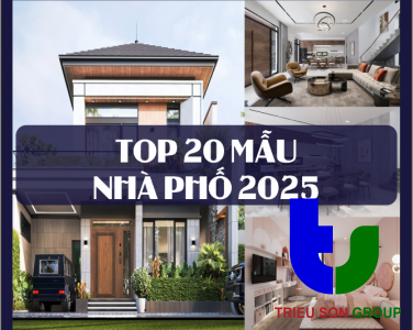 Top 20 mẫu nhà phố 2025